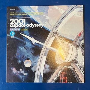 2001: A Space Odyssey Vinyl Record - Black